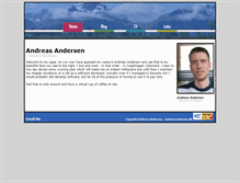 Tablet Screenshot of andreasandersen.dk